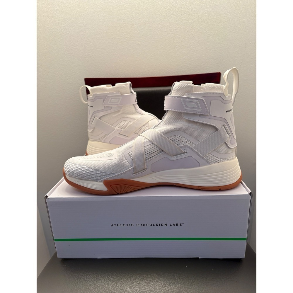 APL Athletic Propulsion Labs Super Future High Top Sneakers White Men's Size 12
